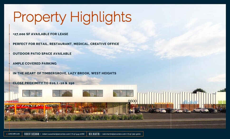 More Photos Of 8600 Hempstead Rd, Houston General Retail For Lease