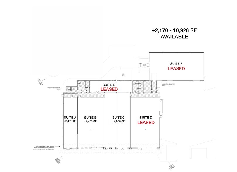 More Photos Of 5640 Rivers Ave, North Charleston General Retail For Lease