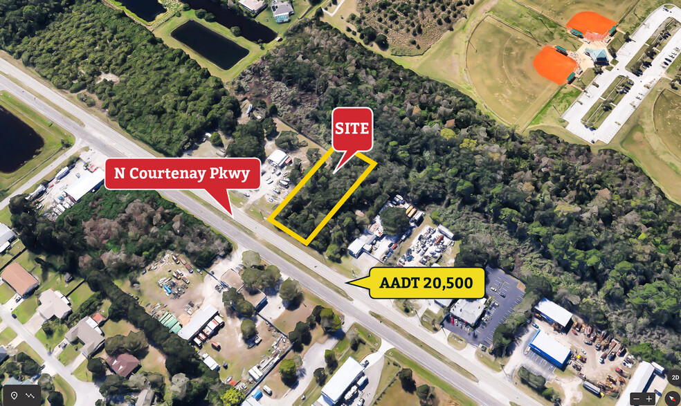 Primary Photo Of N Courtenay, Merritt Island Land For Sale