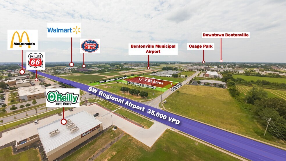 More Photos Of 404 SW Regional Airport Blvd, Bentonville General Retail For Lease