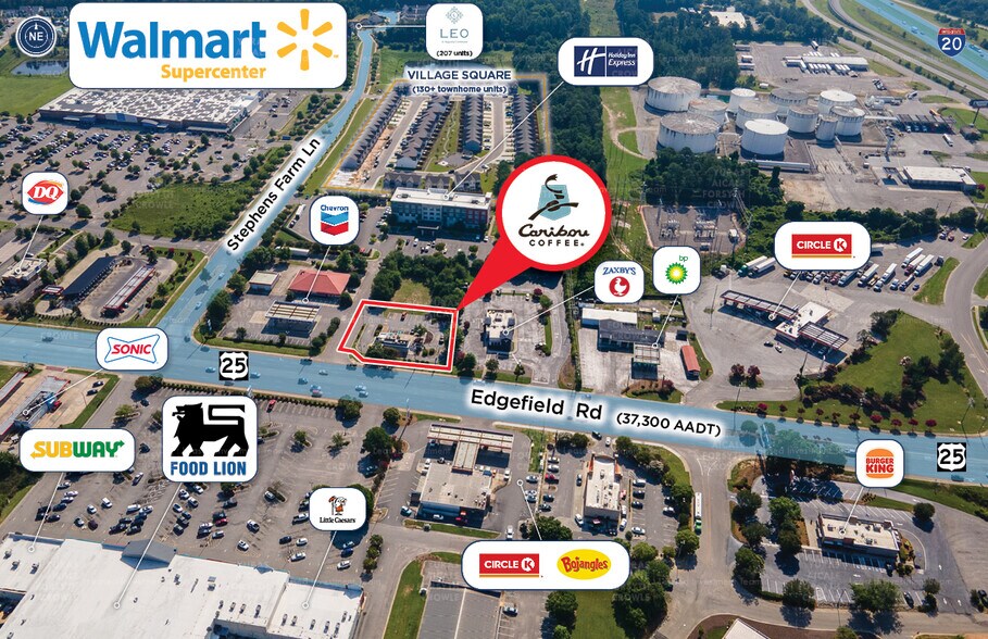 More Photos Of 1075 Edgefield Rd, North Augusta Fast Food For Sale