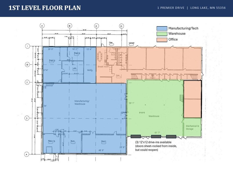 More Photos Of 1 Premier Dr, Long Lake Manufacturing For Sale