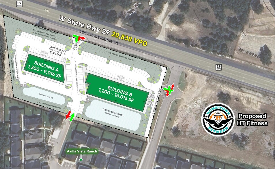 More Photos Of 10085 W State Highway 29, Liberty Hill General Retail For Lease