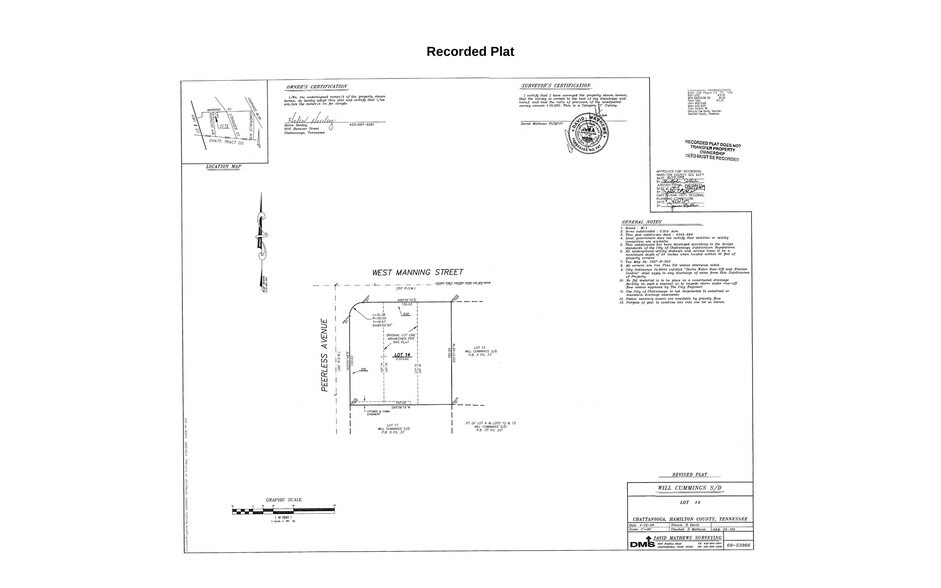 More Photos Of 510 W Manning St, Chattanooga Land For Sale