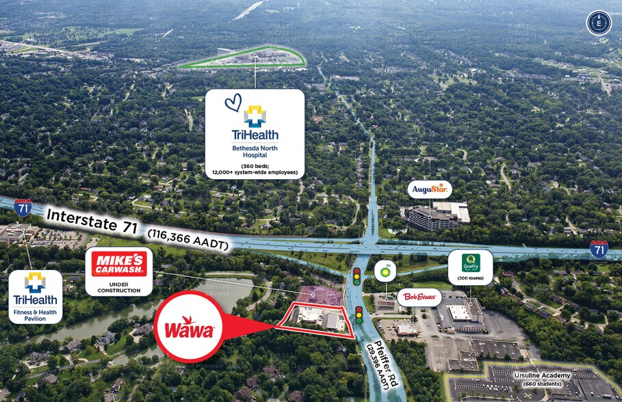 More Photos Of 5900 Pfeiffer Rd, Blue Ash Convenience Store For Sale