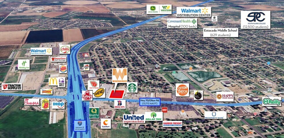 More Photos Of 3600 Olton Rd, Plainview Fast Food For Sale