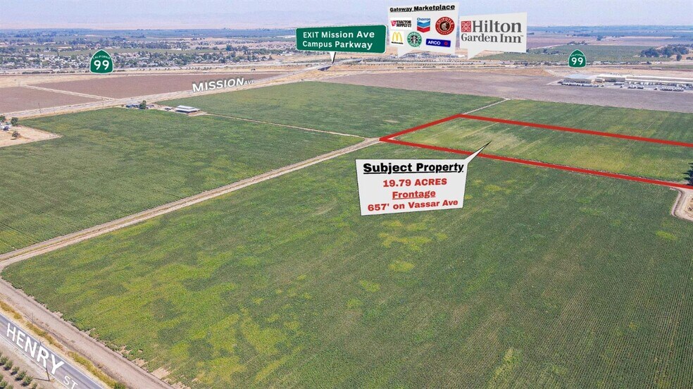 More Photos Of 2260 Vassar Ave, Merced Land For Sale