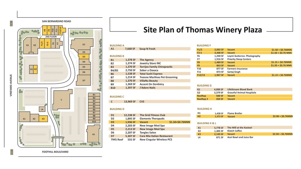 More Photos Of NEC Foothill Blvd, Rancho Cucamonga Unknown For Lease