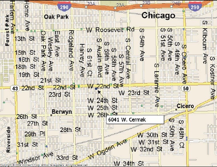 More Photos Of 6041 W Cermak Rd, Cicero Bank For Lease