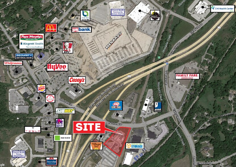More Photos Of 1839 Madison Ave, Council Bluffs Land For Lease