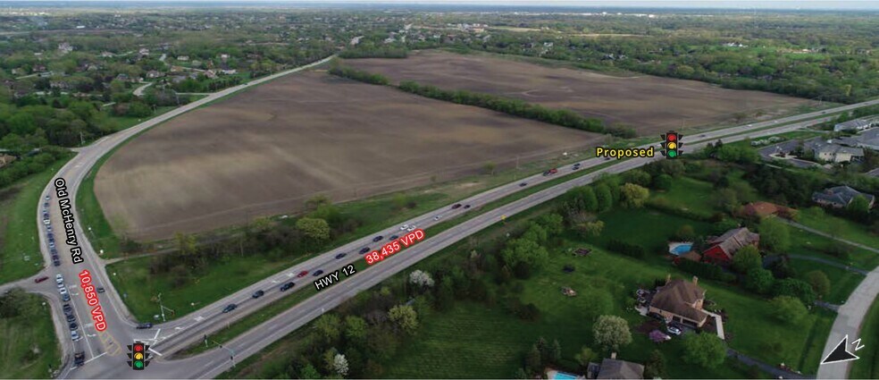 More Photos Of N Old McHenry & HWY 12, Hawthorn Woods Land For Sale