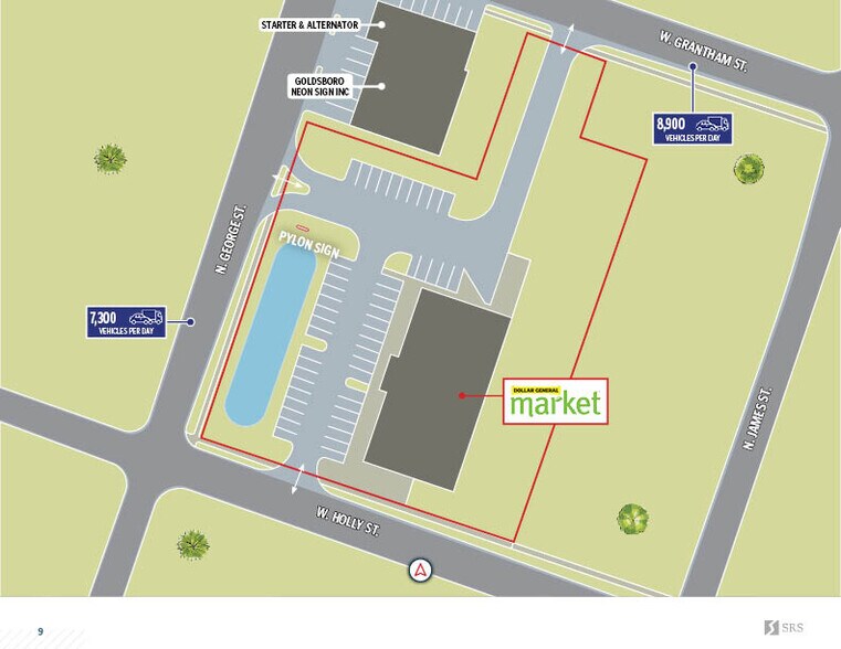 More Photos Of 702 George St, Goldsboro Freestanding For Sale