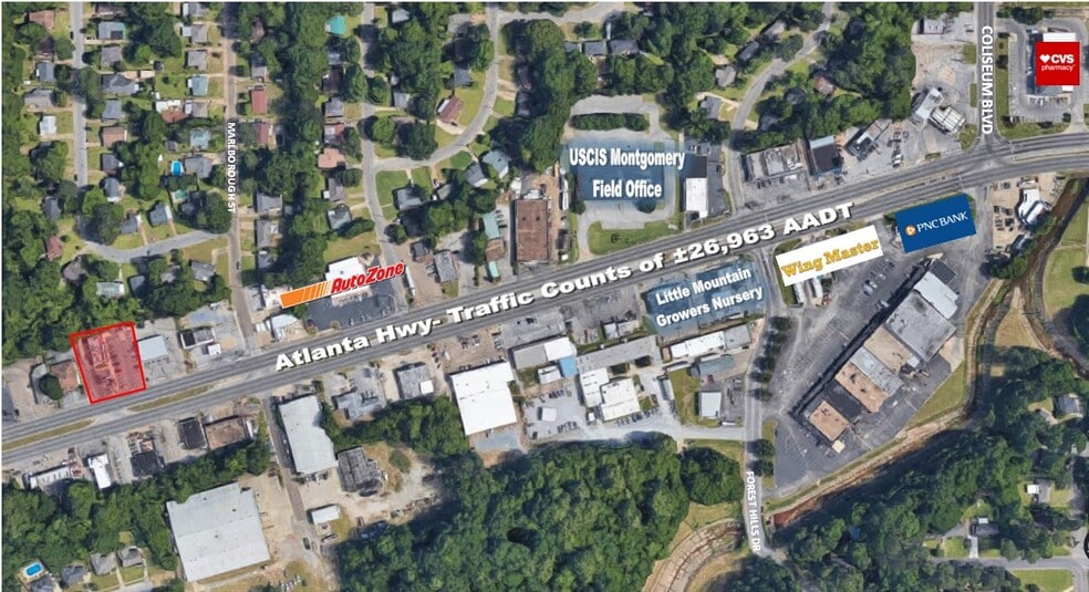 More Photos Of 3201 Atlanta Hwy, Montgomery Convenience Store For Lease