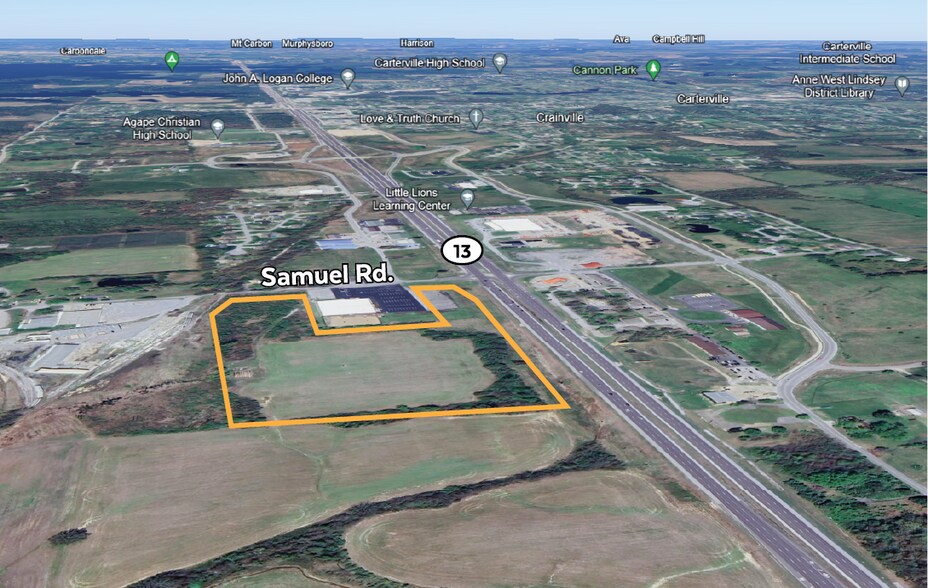 More Photos Of Hwy 13 & Samuel Rd, Carterville Land For Sale