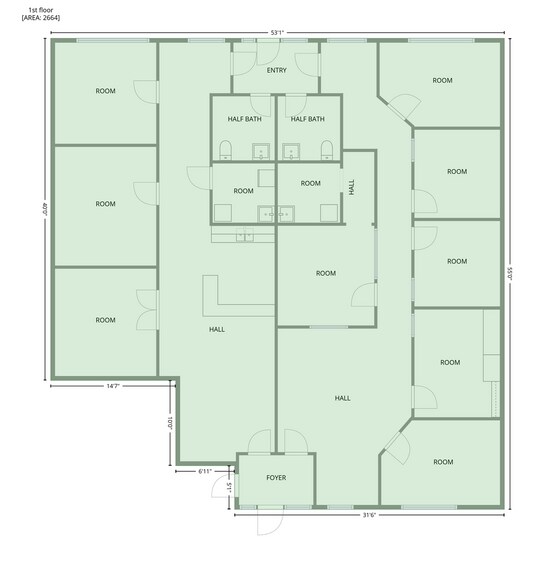 More Photos Of 1063-1123 Weir Dr, Woodbury Medical For Sale