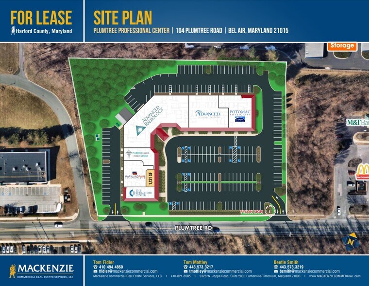 More Photos Of 104 Plumtree Rd, Bel Air Medical For Lease