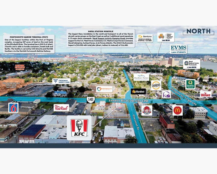 More Photos Of 440 Chestnut St, Portsmouth Fast Food For Sale