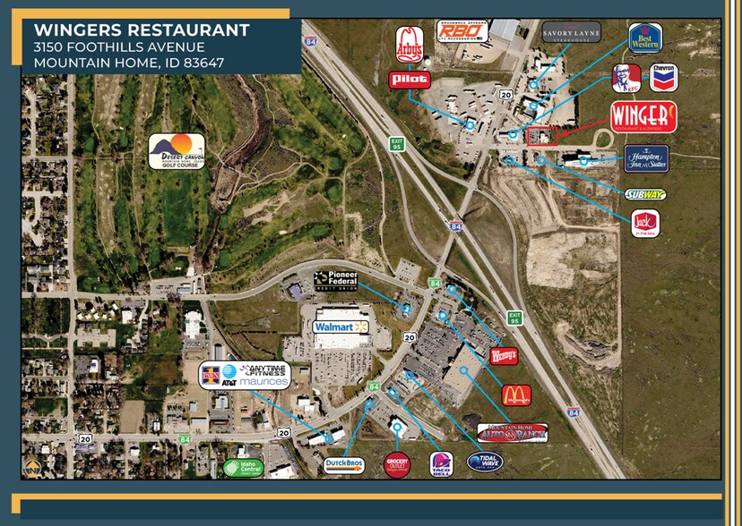 More Photos Of 3150 Foothills Ave, Mountain Home Restaurant For Sale