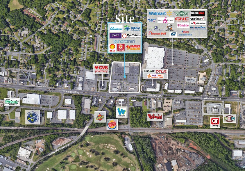 More Photos Of 3400-3500 Wilkinson Blvd, Charlotte Unknown For Lease