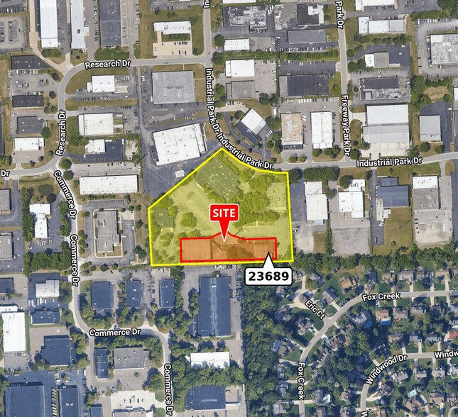 More Photos Of 23689 Industrial Park Dr, Farmington Hills Flex For Lease