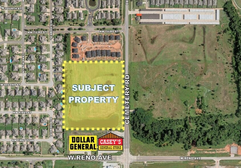 Primary Photo Of Reno & Cemetery Rd - Tract 1 rd, Yukon Land For Sale