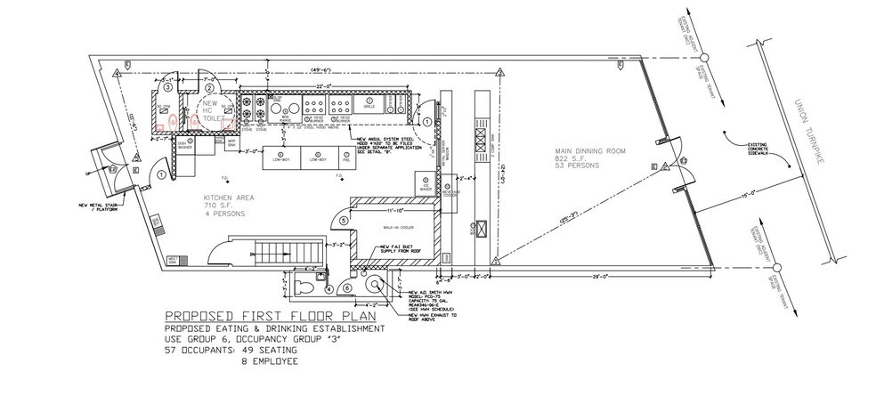 More Photos Of 27102 - 27120 Union Tpke, New Hyde Park Restaurant For Lease