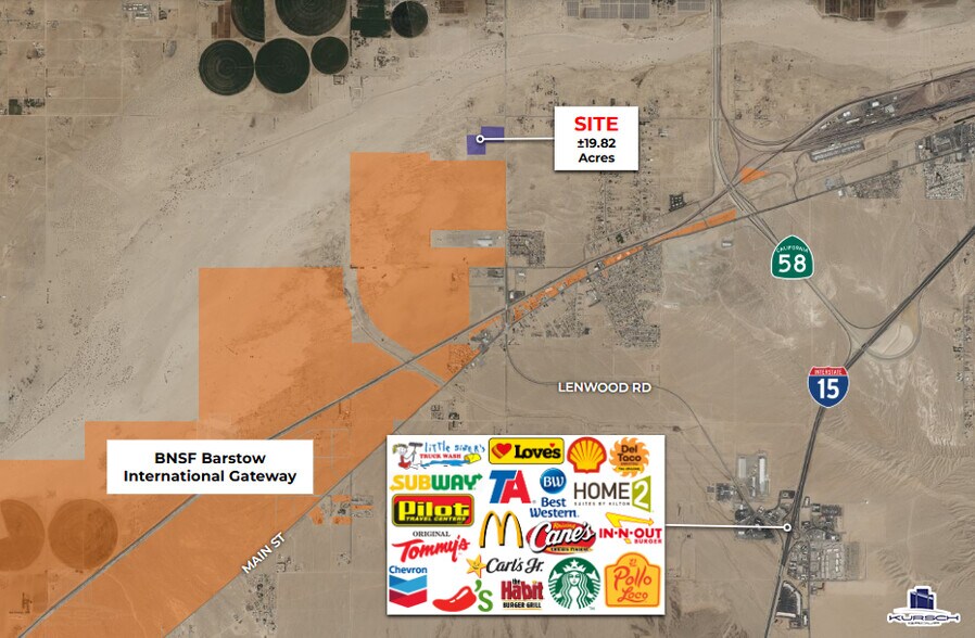 Primary Photo Of Lenwood Rd, Barstow Land For Sale