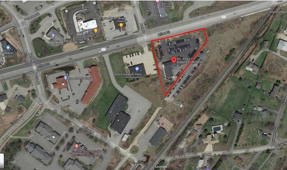 More Photos Of 451 Alfred St, Biddeford Auto Dealership For Sale
