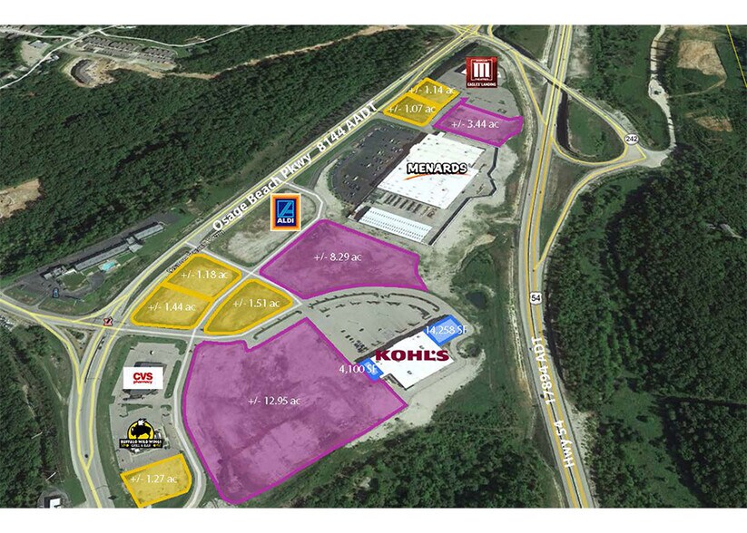 More Photos Of 2100 Goldie Prewitt Memorial Parkway, Lake Ozark Land For Lease