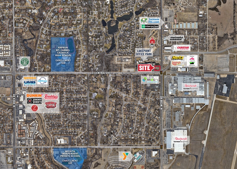 More Photos Of 503 N Webb Rd, Wichita General Retail For Lease