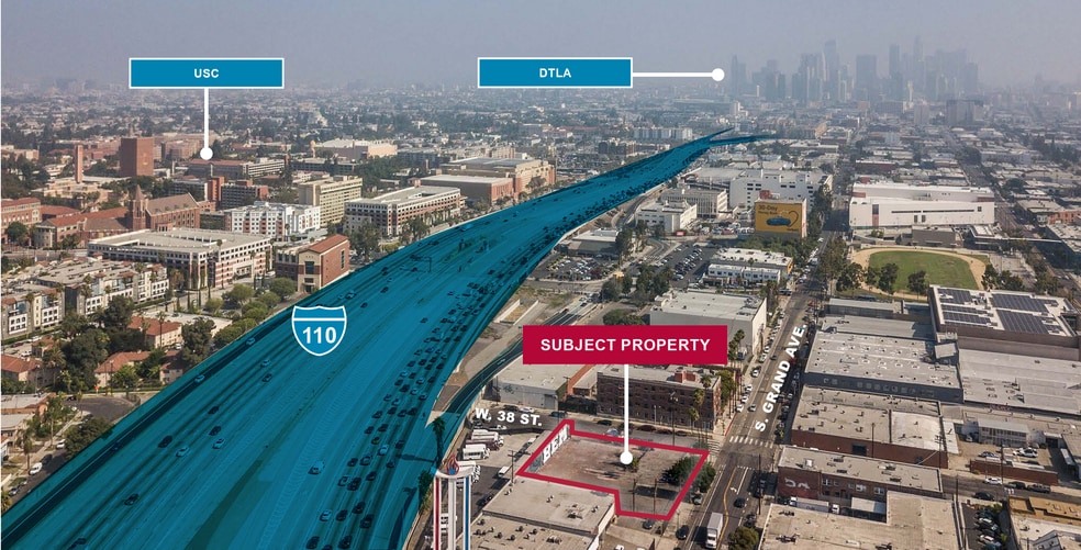 More Photos Of 3801 S Grand Ave, Los Angeles Land For Lease