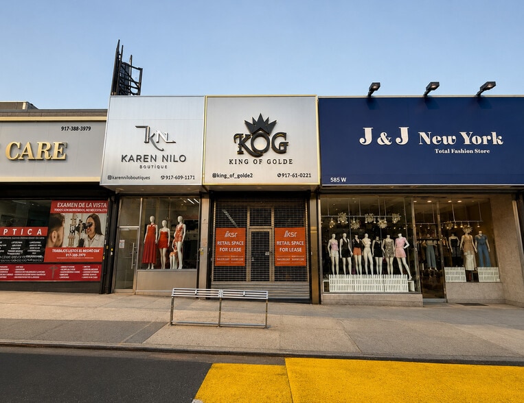 Primary Photo Of 575-593 W 181st St, New York Storefront For Lease