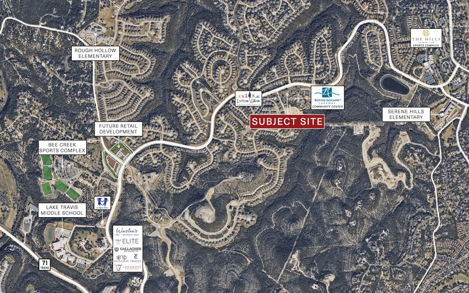 More Photos Of 905 Highlands Blvd, Austin Storefront Retail Office For Lease