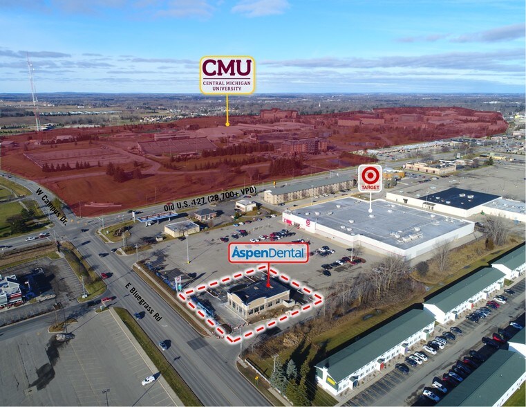 More Photos Of 4101 E Blue Grass Rd, Mt Pleasant Freestanding For Sale