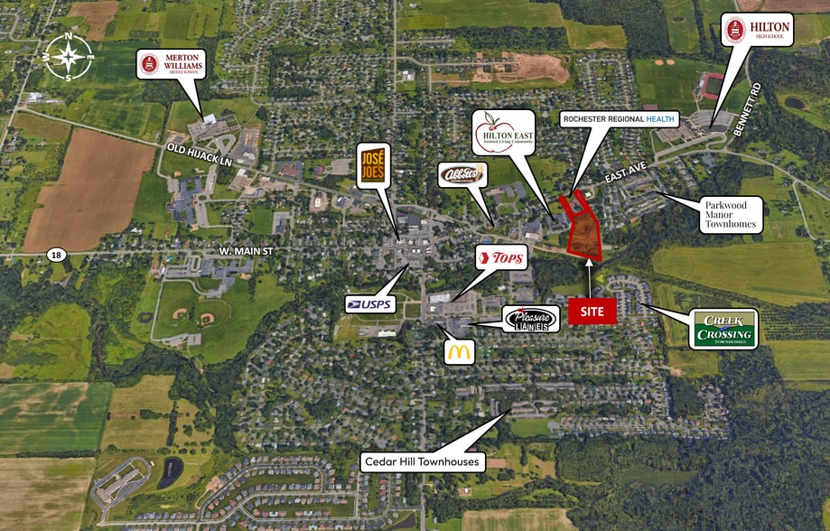 More Photos Of 261 East Ave, Hilton Land For Sale