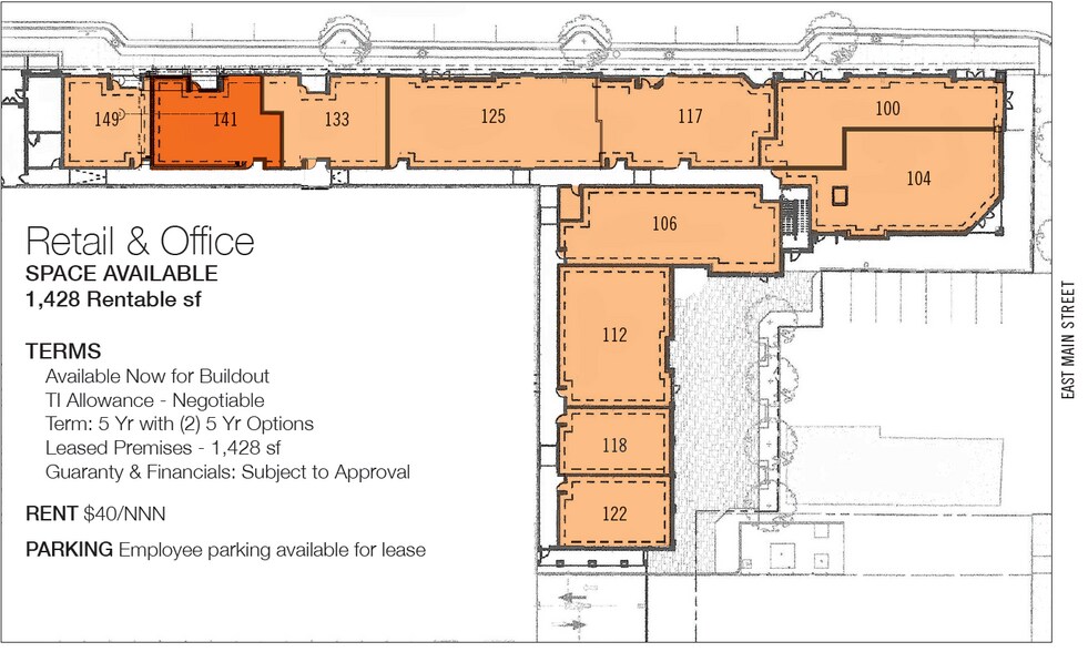 More Photos Of 122 E Main St, Franklin Storefront For Lease