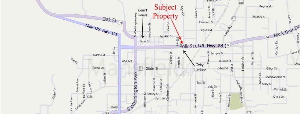 More Photos Of 800 Polk St, Mansfield Land For Sale