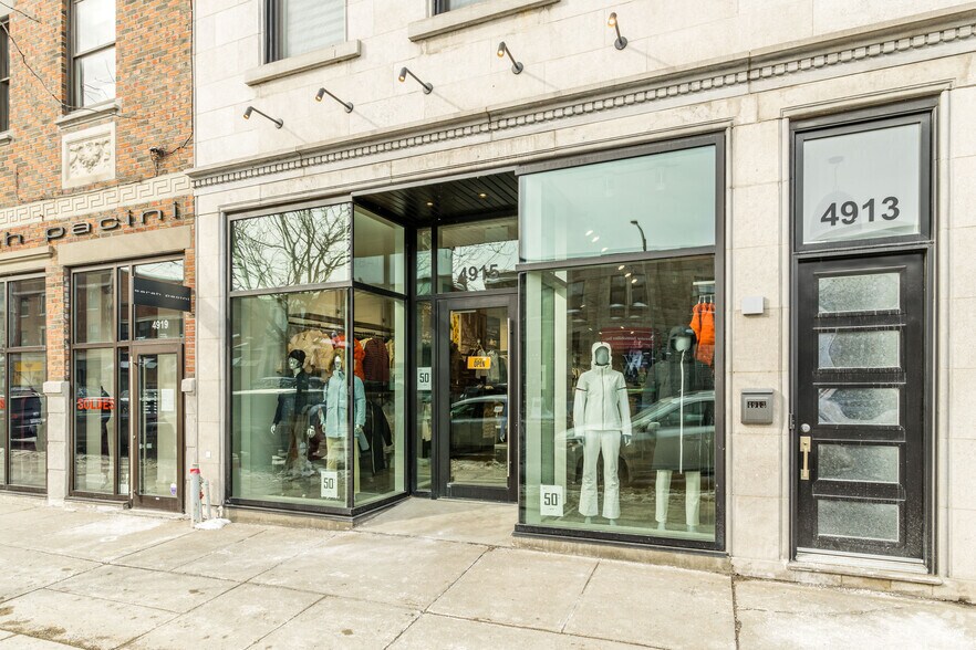 More Photos Of 4913-4925 Rue Sherbrooke W, Westmount Storefront Retail Residential For Lease