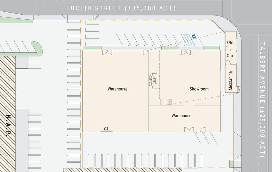 More Photos Of 18020-18030 Euclid St, Fountain Valley Showroom For Lease