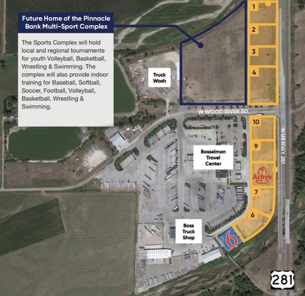 Primary Photo Of Interstate 80 and US Highway 281 Interchange, Grand Island Land For Sale