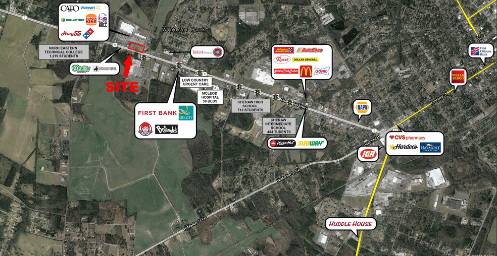 Primary Photo Of Hwy 9 and State Road, Cheraw Land For Sale