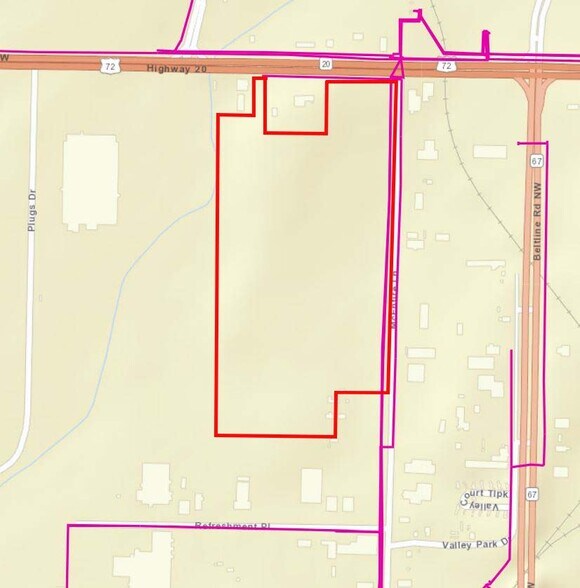 More Photos Of Near Corner Of Al Hwy 20 And Woodall Road, Decatur Land For Sale