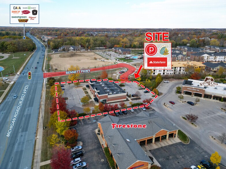 More Photos Of 11145 N Michigan Rd, Zionsville Freestanding For Lease