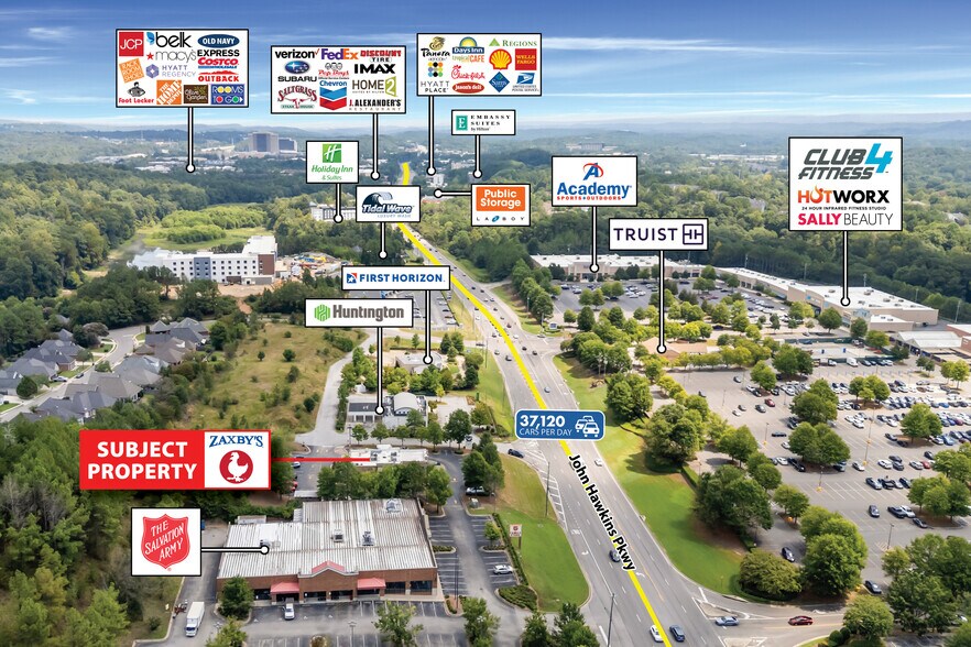 More Photos Of 2735 John Hawkins Pky, Birmingham Fast Food For Sale