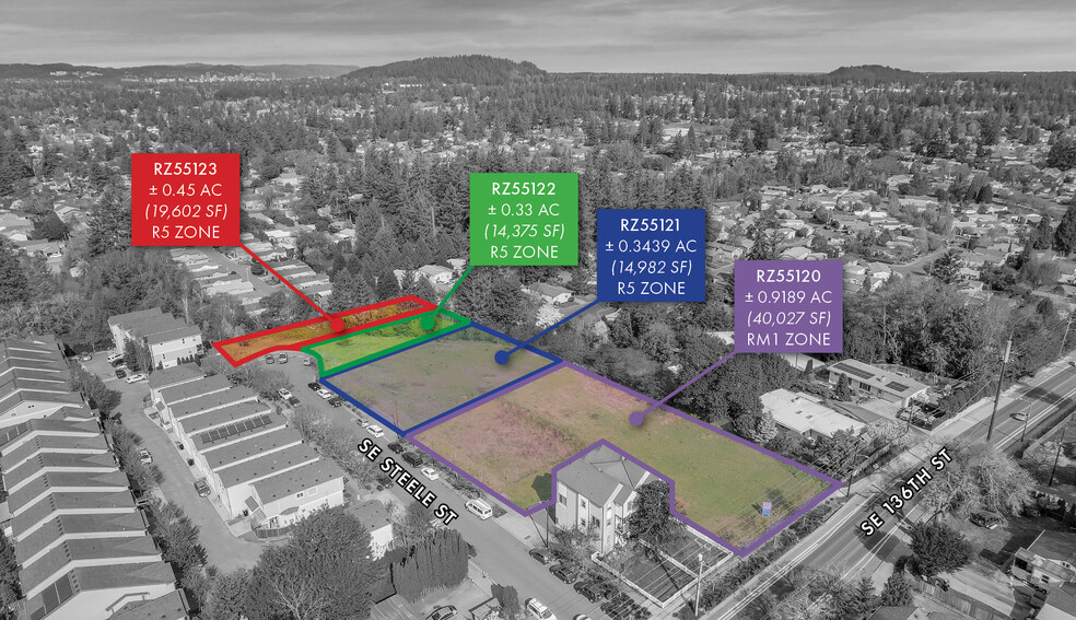 Primary Photo Of SE Steele St, Portland Land For Sale