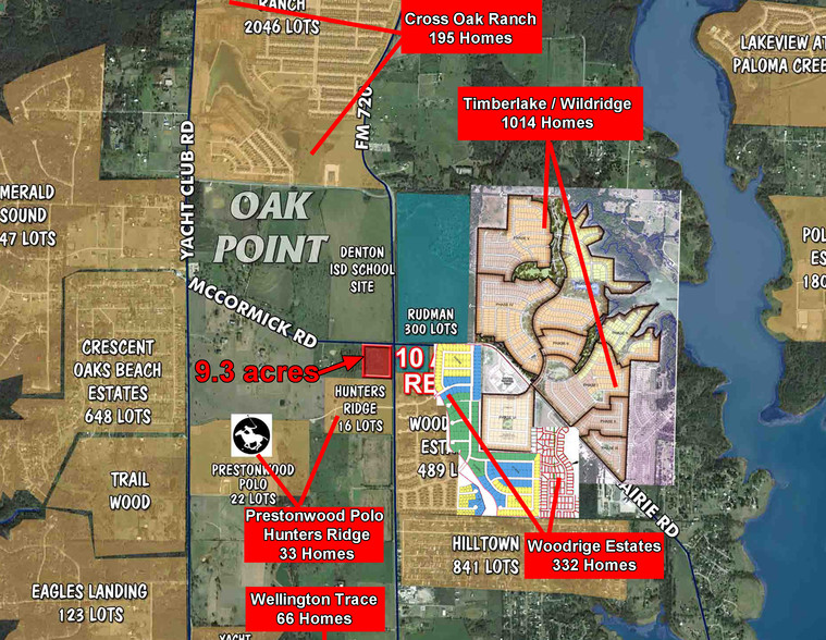 More Photos Of FM 720, Oak Point Storefront For Lease