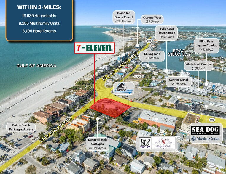 More Photos Of 9695 Gulf Blvd, Treasure Island Service Station For Sale