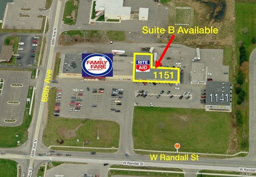 More Photos Of 1151-1181 W Randall St, Coopersville General Retail For Lease