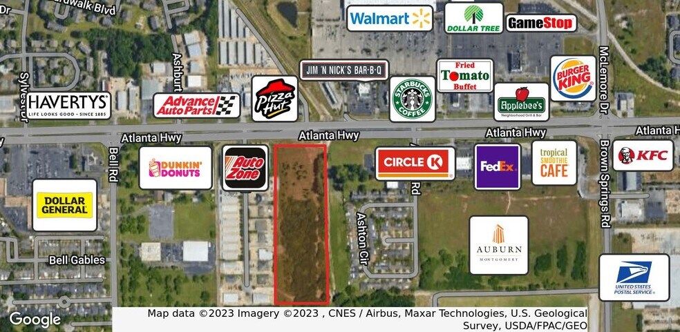 More Photos Of 6380 Atlanta Hwy, Montgomery Land For Sale