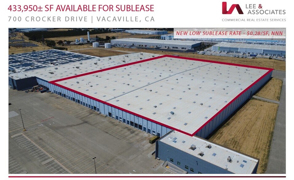 Primary Photo Of 700 Crocker Dr, Vacaville Distribution For Lease